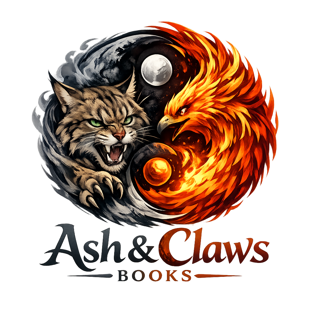 Ash & claws book logo